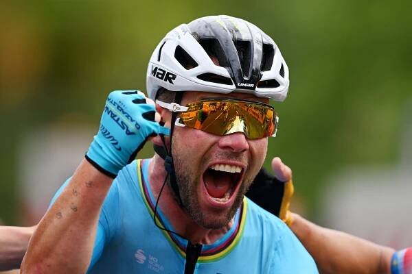 'Disbelief', gratitude, and family – Mark Cavendish celebrates a record-breaking Tour de France sprint win