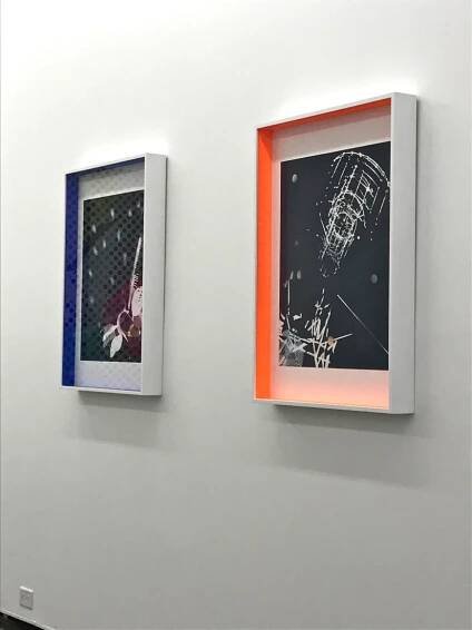 JANET JONES | THE DREAM MACHINE | HAND-TINTED PHOTOGRAMS, CUSTOM-DYED FRAMES | INSTALLATION VIEW | PATRICK MIKHAIL GALLERY MONTREAL