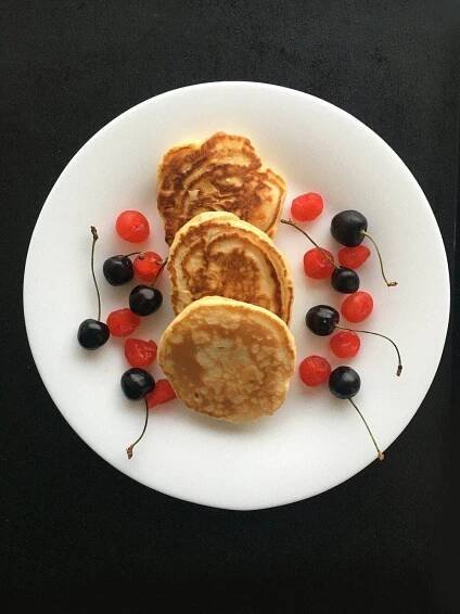 Drop Scones ready to serve