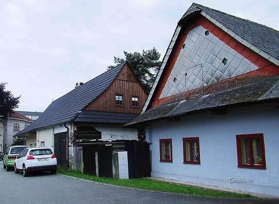 Tkalcovské domky - lidové stavby z 19. století v Ústí nad Orlicí