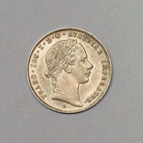 Franz Josef - 10 kreuzer 1855 A, nádherný - Numismatika