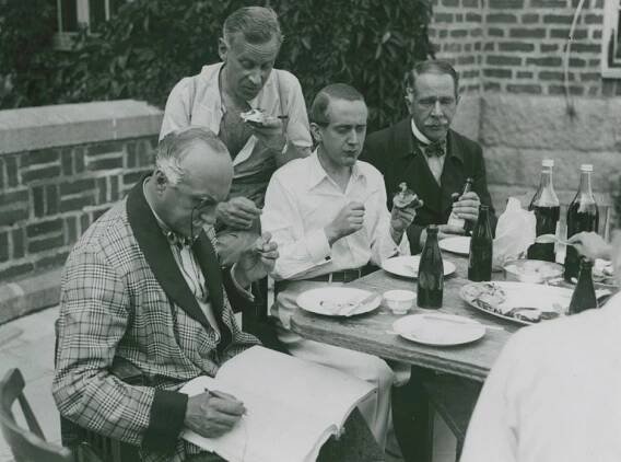 Olof Winnerstrand, Anders Henrikson, Åke Söderblom - Blixt och dunder - Z natáčení