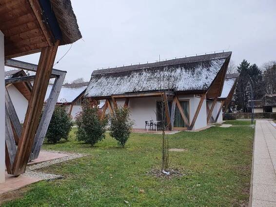 Moderní rodinné celoroční bungalovy v Moravských Toplicích