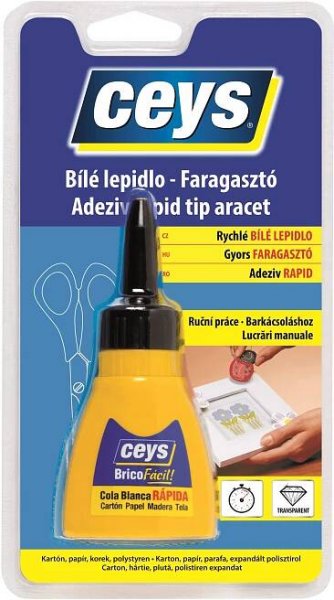 Ceys Lepidlo bílé, rychlé pro ruční práce 50 g