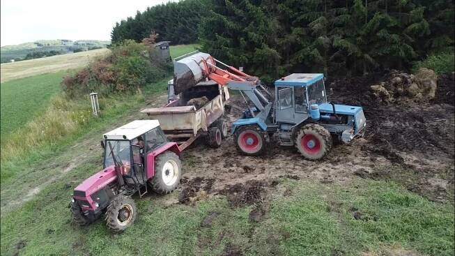Rozmetaní Hnoje I ZETOR 5211 RUR 60 I ZETOR 7745 RUR 5 I ZETOR CRYSTAL 8145 RMA 8 I ŠT-180 I 2025