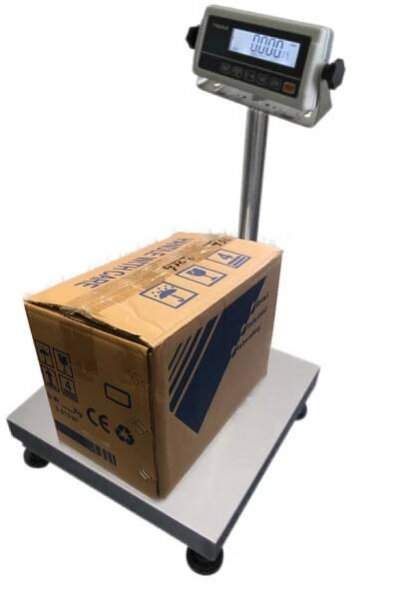 Můstková váha RWP do 60 kg, rozměr 400x400mm.
