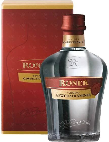 Grappa Roner Gewurztraminer 700 ml v kartonu