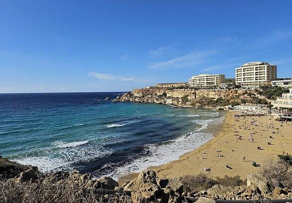 Golden Bay (pláž) - Malta | Cestujlevne.com