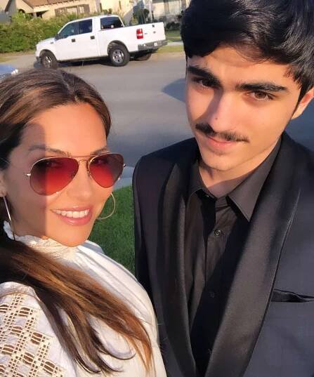 Vanessa Marcil and Kassius