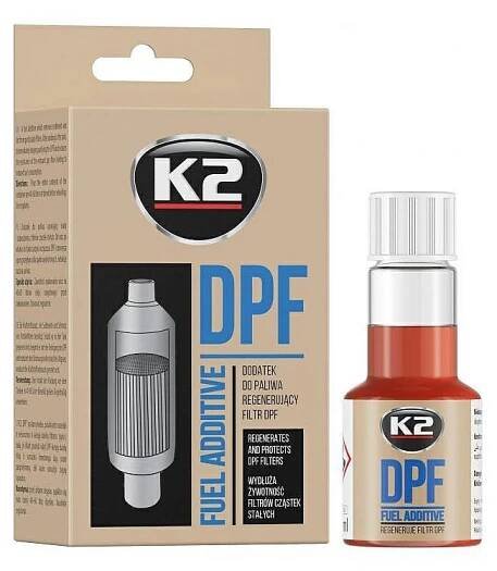 Přídavek do paliva - regenerace a ochrana DPF filtru K2 DPF 50 ml