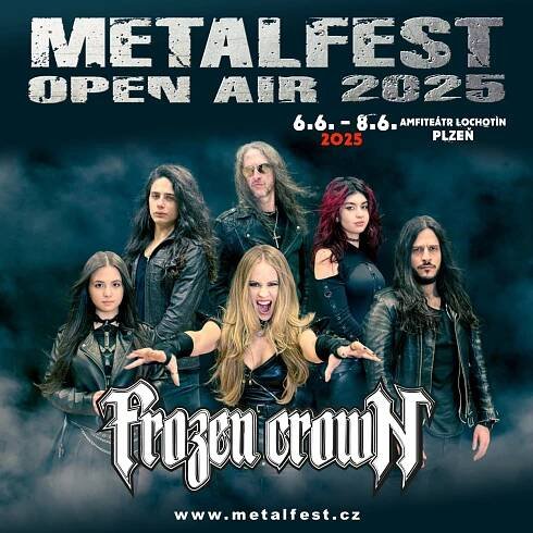Italská power-metalová kapela FROZEN CROWN osvěží svou show plzeňský METALFEST! | Metalfest Open Air