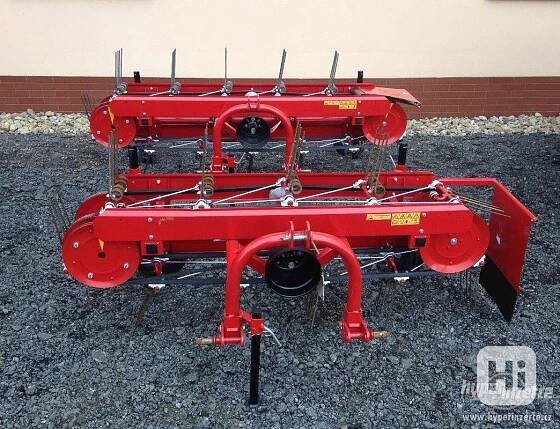 Obraceč a shrnovač sena pro traktor, malotraktor, 180 cm+ - foto 1