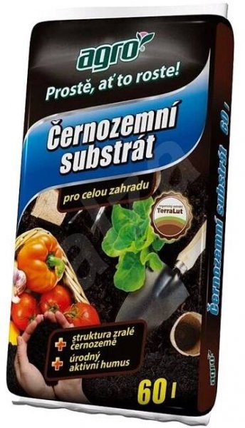 AGRO Černozem.sub.pro celou zahradu 60L (36ks/palet)