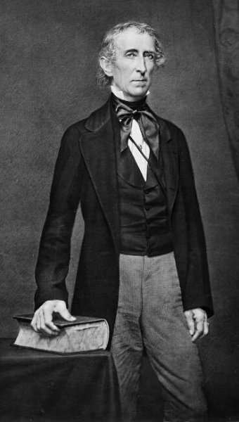 Photo of John Tyler by Brady