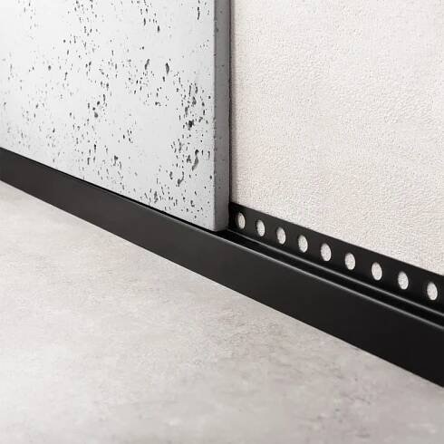Rea Přední lišta sprchové vaničky 120cm, černá REA-K4308 | Rea - Koupelny a topeni.cz