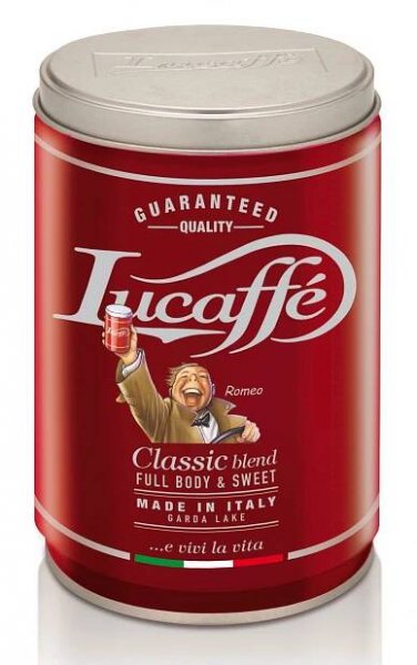 Lucaffe Classic mletá káva 250g