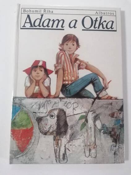 📚 Kniha pro děti - Adam a Otka, Bohumil Říha, Pěkný stav 📚 - Knihy