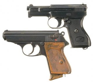 Mauser Model1910 automatic pistol Walther PPK