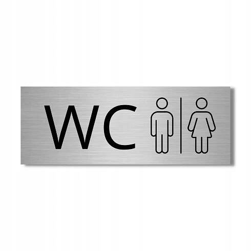 ŠIDÍTKO WC CEDULKA DÁMSKÁ PÁNSKÁ 20x7.5 CM UV TISK KOUPELNA WC DÁMSKO-PÁNSKÉ