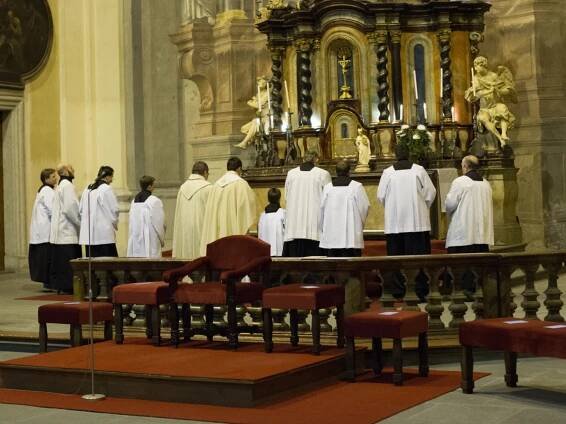 OBRAZEM, VIDEO: Štědrý den zakončila půlnoční mše