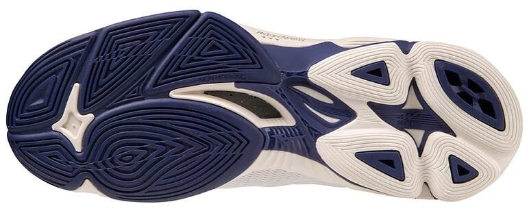 Pánská volejbalová obuv Mizuno Wave Lightning Z7 White/BlueRibbon/MP Gold V1GA220043 - Actisport.cz