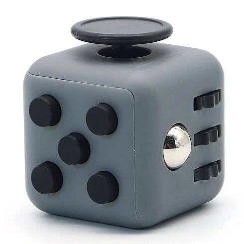 Fidget Cube Hračka uvolňující stres proti úzkosti Skvělá pro dospělé a děti[Nápad na dárek][Relaxační hračka][Uvolňovač stresu][Měkký materiál]