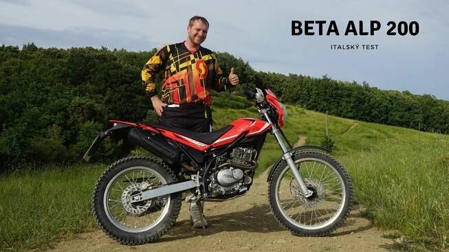 Beta Alp 200 v italském terénu