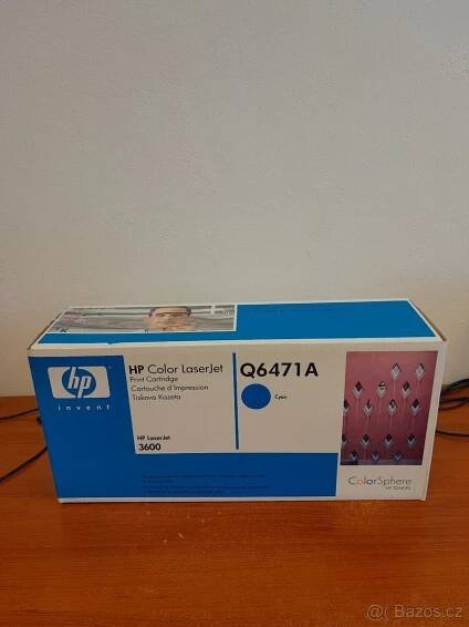Originální toner HP Q6471A cyan - Ostrava