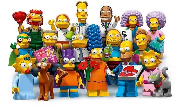 The Simpsons Lego Minifigures Series 2 launch 1st May