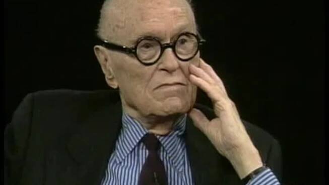 Philip Johnson - Charlie Rose