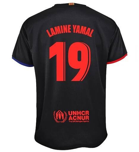 Replika dresu BARCELONA FC 24/25 Away Yamal - Fan-shop.cz