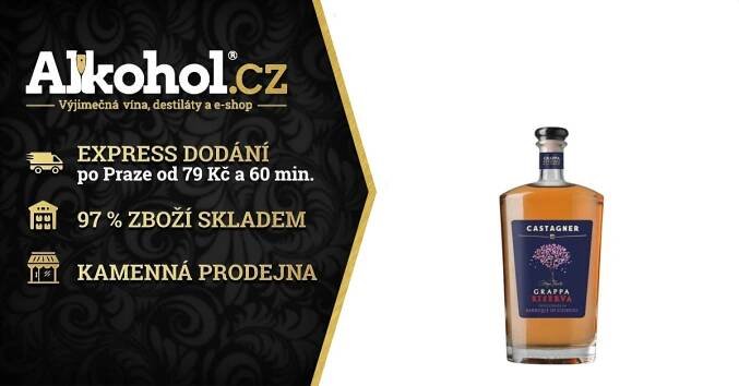 Grappa Barrique di Ciliegio Riserva 0,35l 37,5%