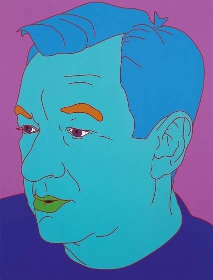 Michael Craig-Martin and Colm Tóibín
