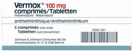 vermox 100mg cena