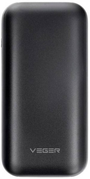 Power Bank VEGER S10 černá - 10 000mAh LCD Quick Charge PD20W