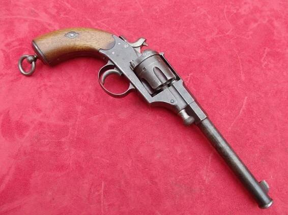 Německý velký vojenský revolver M1879- Reichsrevolver, 10,6 mm CF! TOP
