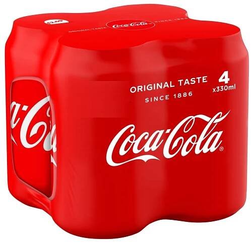 Coca-Cola Original 4 x 330ml