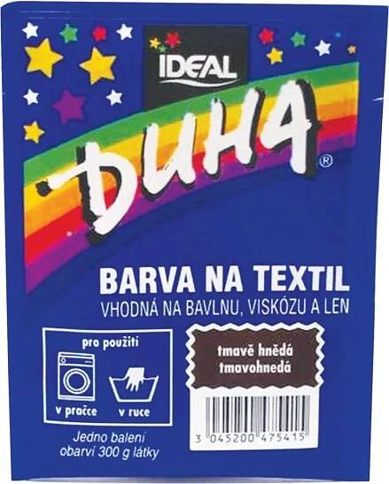 Duha barva na textil číslo 41 tmavě hnědá 15 g