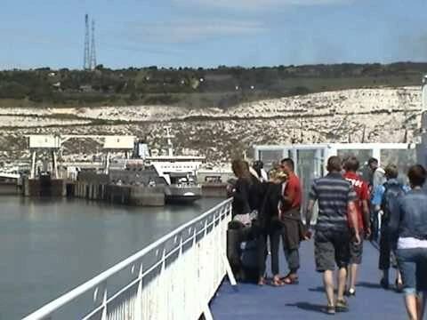 Trajektem z Calais do Doveru
