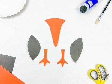 Paper Plate Bird Craft: Pukeko Bird Craft · The Inspiration Edit