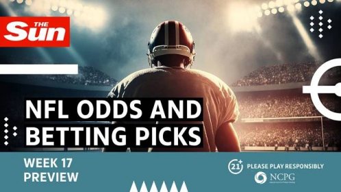 NFL odds, betting picks and promos: Week 17 preview