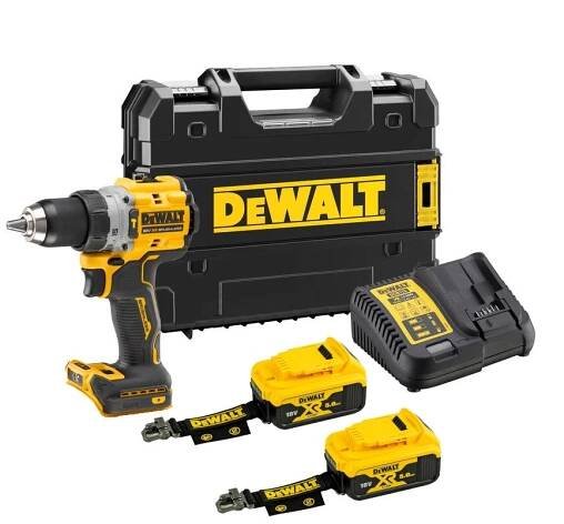 DeWALT DCD805P2LRT 18V AKU vrtačka 2x5Ah LR, nabíječka, Tstak