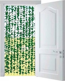 Maximex Liane závěs do dveří zelený 190 x 90 cm