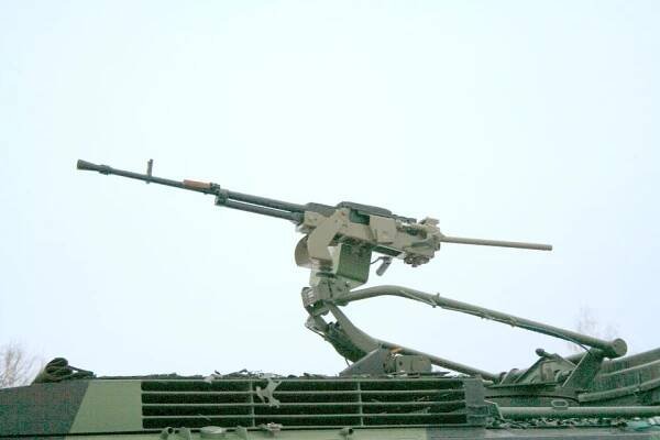 12,7 mm tankový kulomet Utes (NSVT-12,7) - 