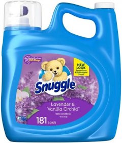 Snuggle Liquid Fabric Softener, Lavender & Vanilla Orchid, 145 ounce, 181 Loads - Walmart.com