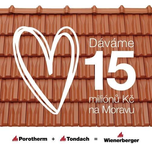 Společnost Wienerberger pomáhá lidem postiženým tornádem
