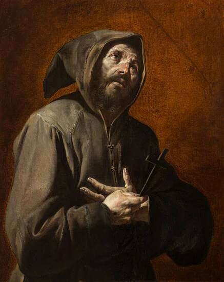 Antonio di Giovanni d’Enrico zv. Tanzio da Varallo - Svatý František z Assisi