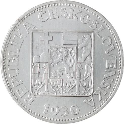 Československo - 10 Koruna 1930!!!