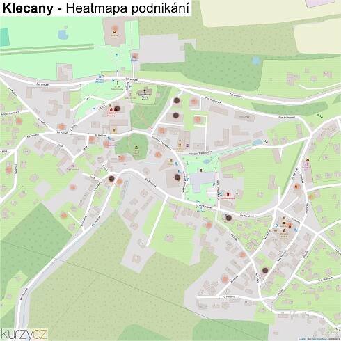 Klecany - mapy | Kurzy.cz