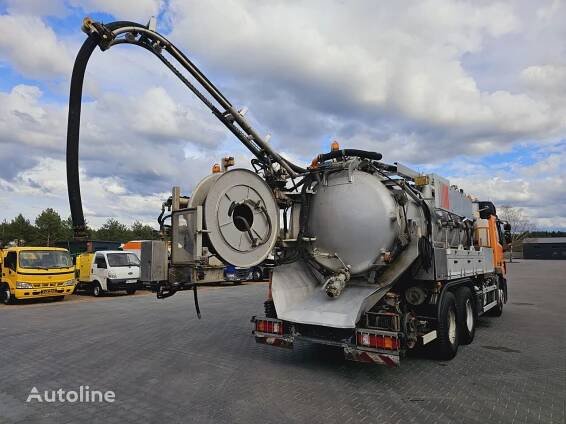 Fekální vůz Mercedes-Benz WUKO KROLL COMBI FOR SEWER CLEANING